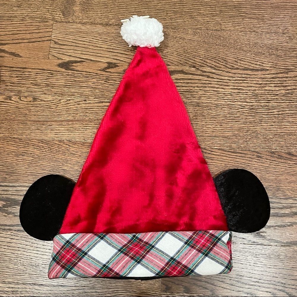 Mickey Mouse Christmas Santa Hat - Picture 2 of 5